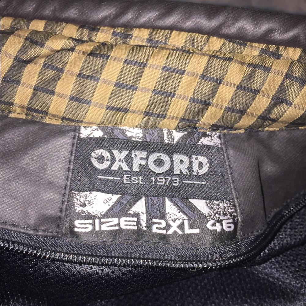 SOLD Men’s Oxford Hardy Waxed Cotton Motorcycle - Picture 5 of 8